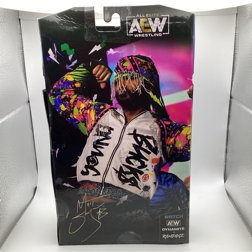 AEW Unrivaled Series Matt Jackson Action Figure Exclusive #142 Young Bucks NIB - Picture 4 of 5